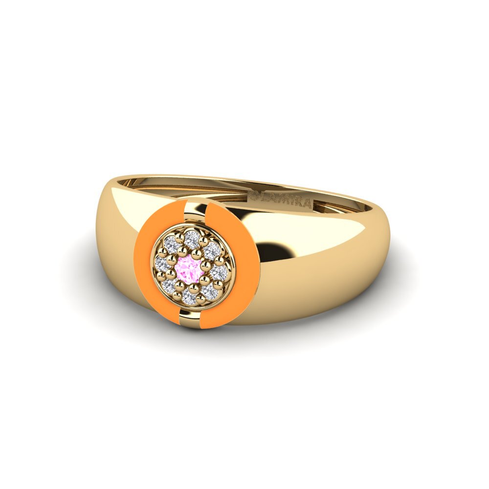 Rosa Saphir Ring Tolland