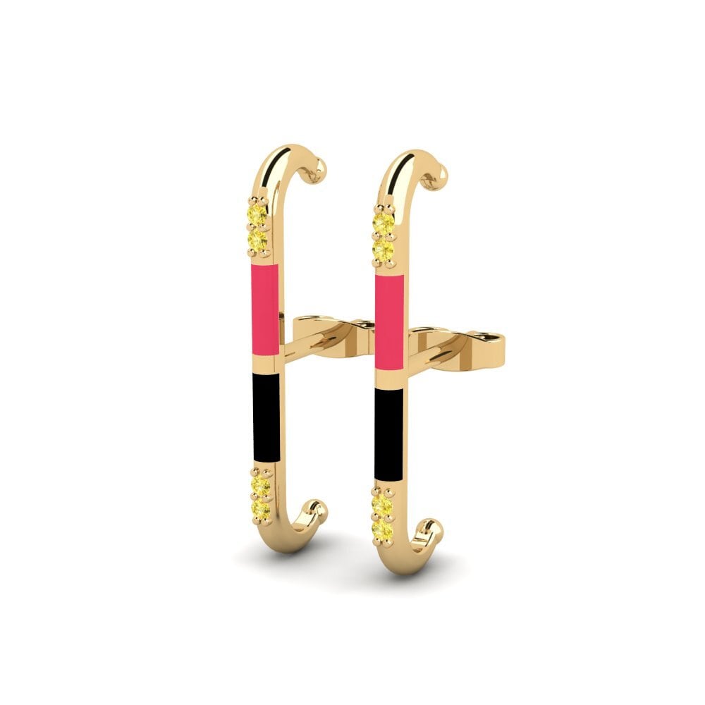 Yellow Sapphire Women's Earring Varvara