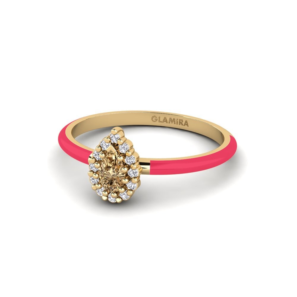 Brauner Diamant Ring Zabava