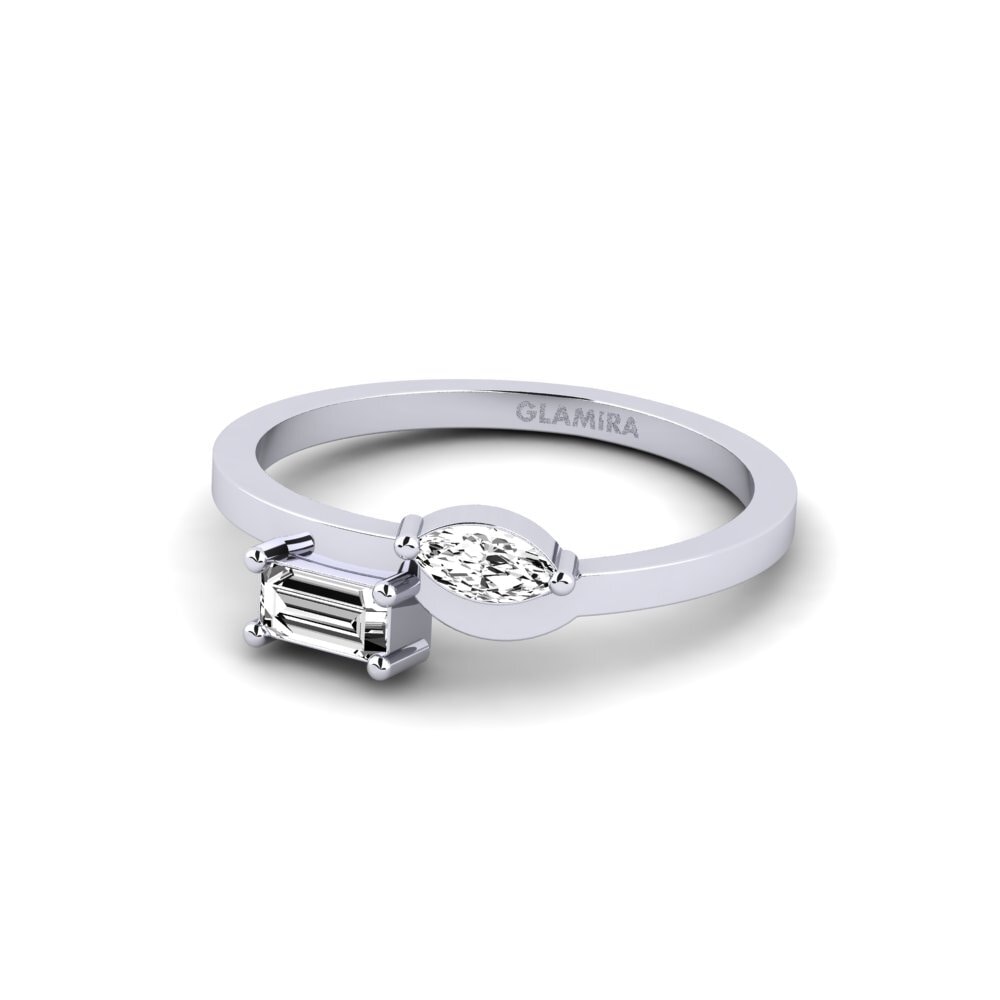 Moissanite Anel Ajna