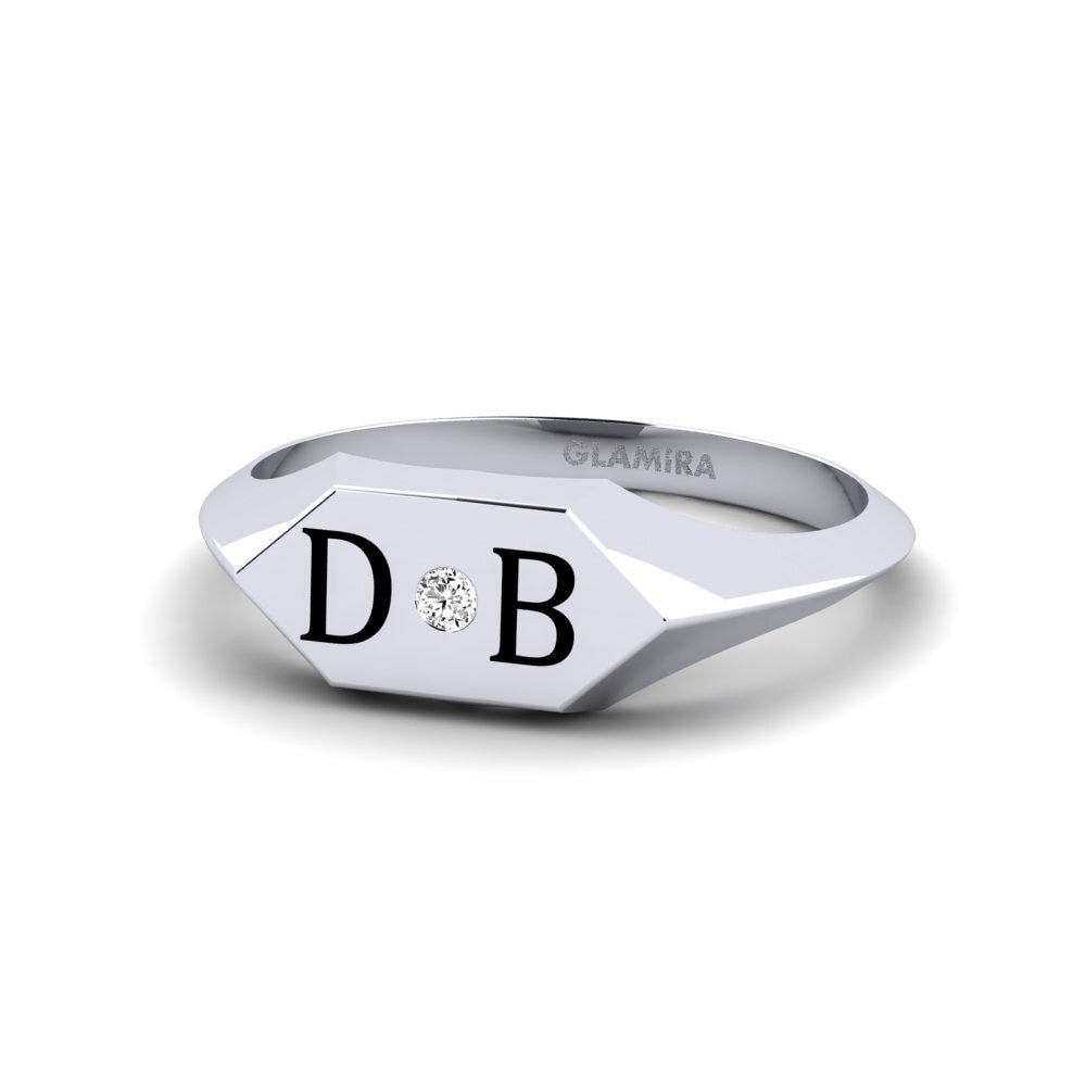 Palladium 950 Moissanit Ring Arles