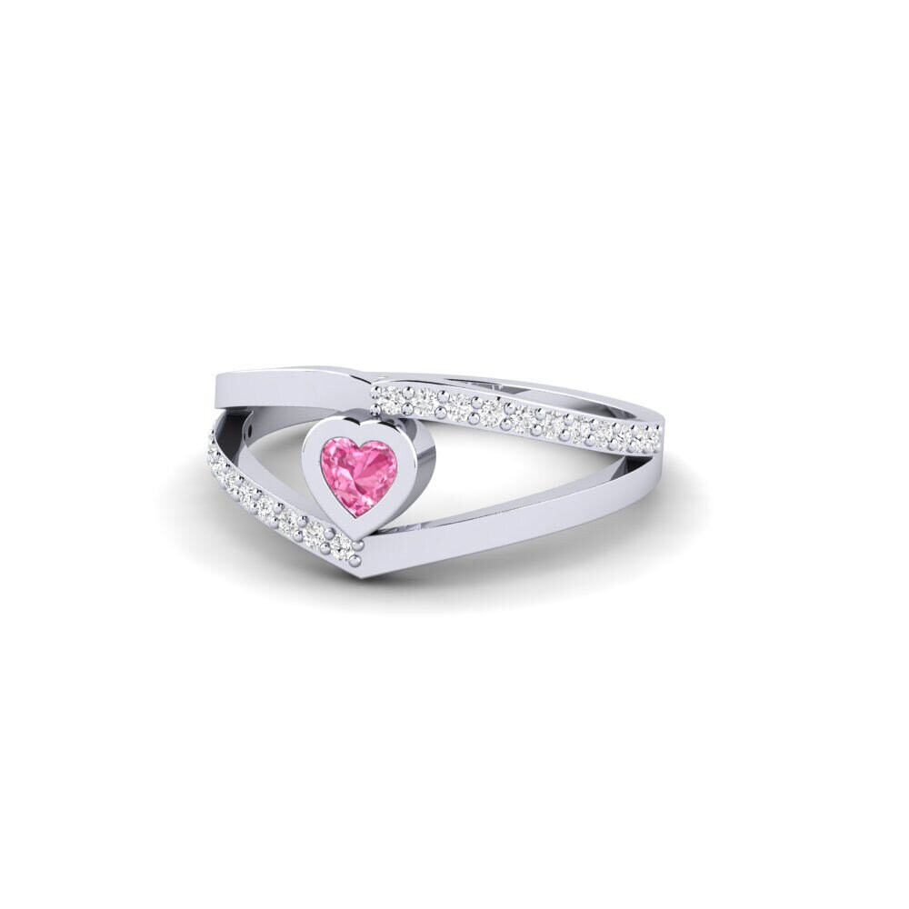 Pink Sapphire Ring Befogess