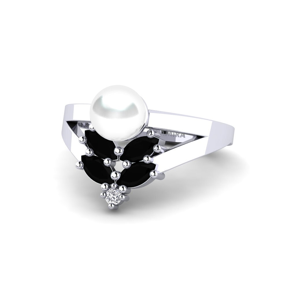 Marquesa Zafiro negro Anillo Bujalance