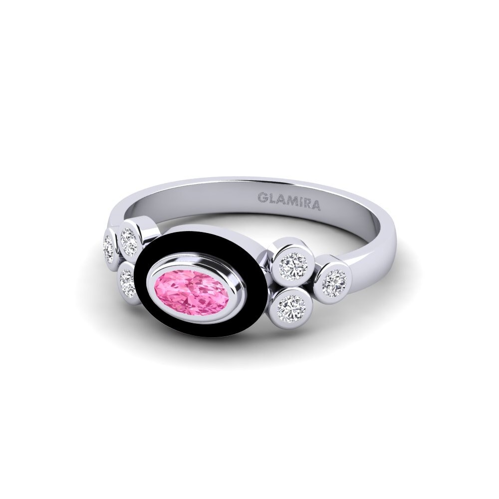 Rosa Saphir Ring Caly