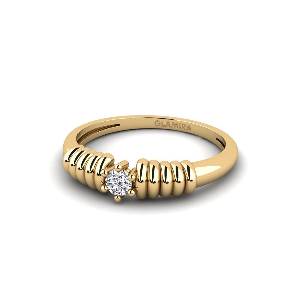 Moissanite Anel Caneiti