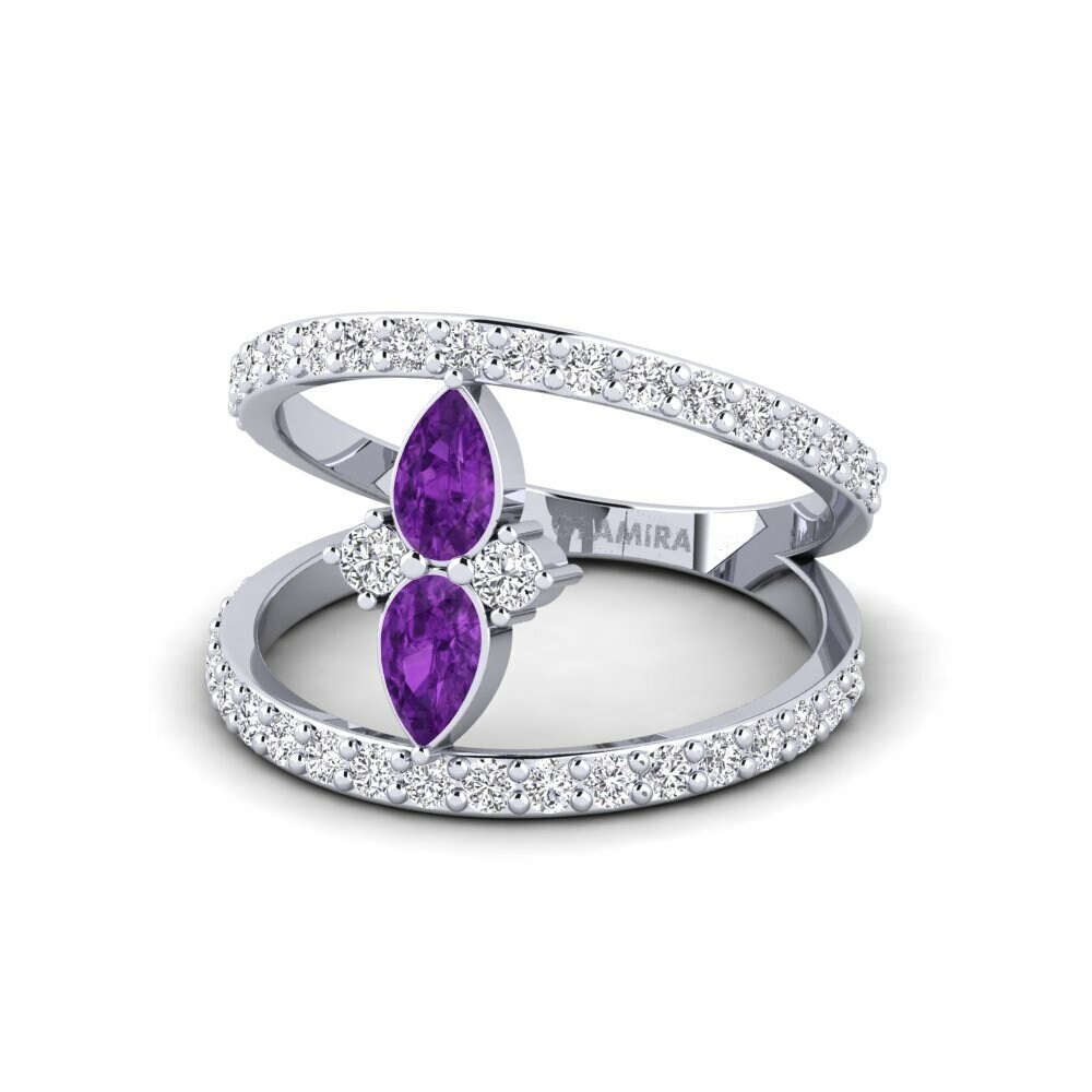 Améthyste Bague Cevennes