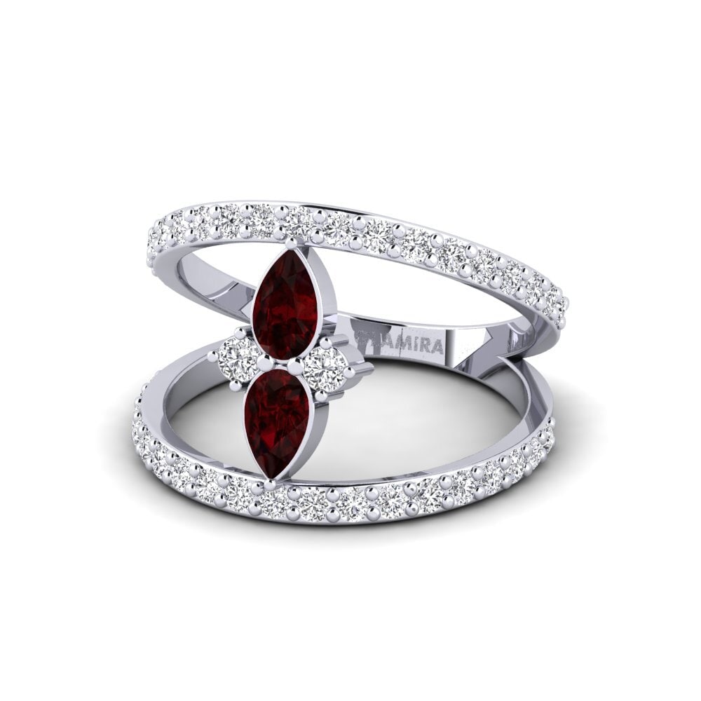 Garnet Ring Cevennes