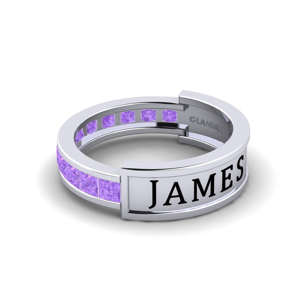 Palladium 950 Amethyst Ring Deregulate