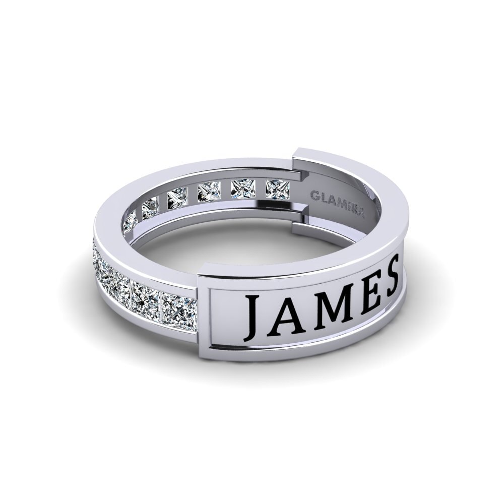 Palladium 950 Zirkonia Ring Deregulate