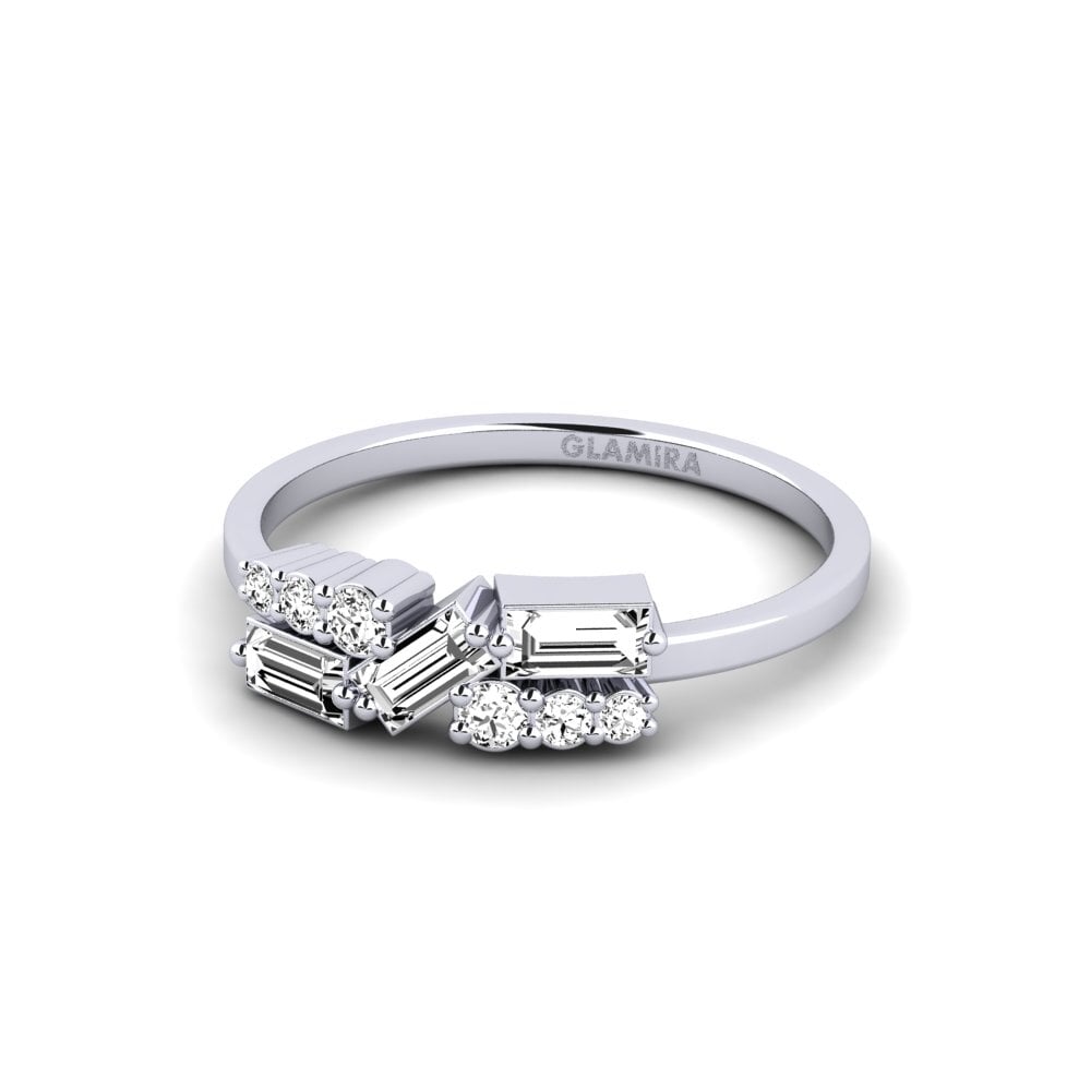 Moissanite Anel Fecamp