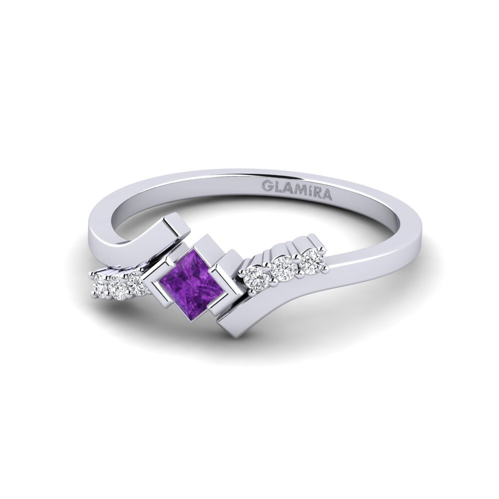 Amethyst Ring Finom