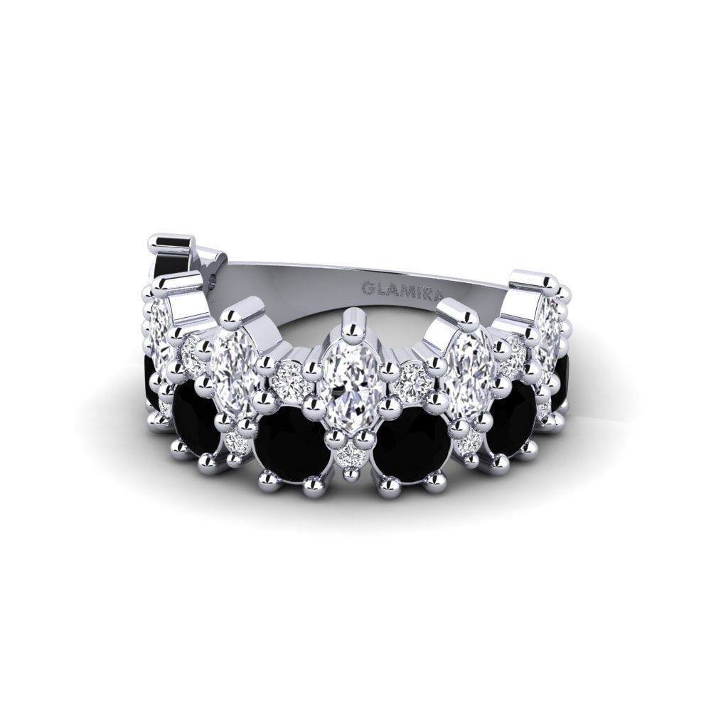 Schwarzer Diamant Ring Kinarou