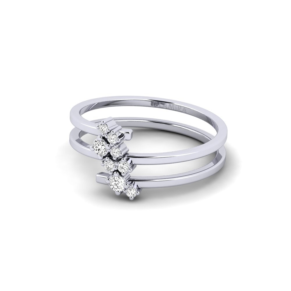 Moissanite Anel Nesravnim