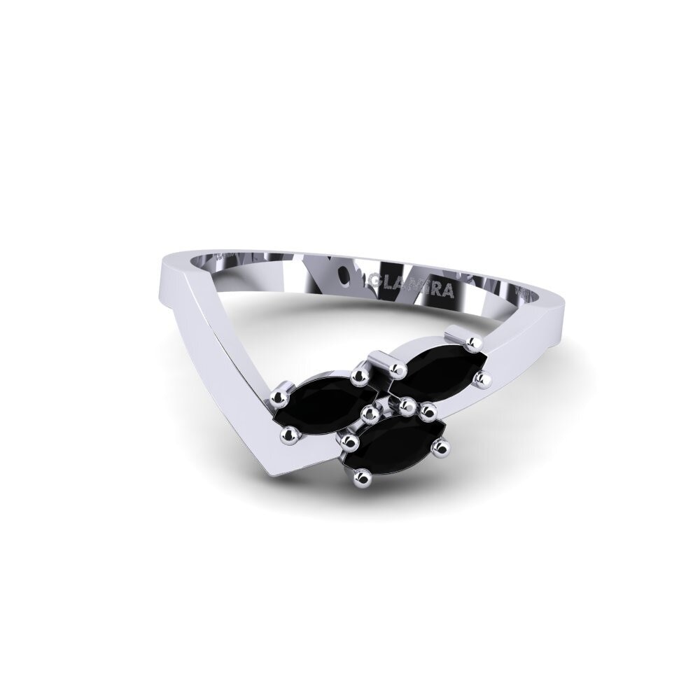 Black Sapphire Engagement Ring Pedroche