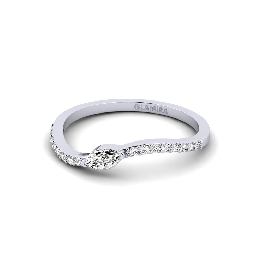 Moissanite Anel Tilou