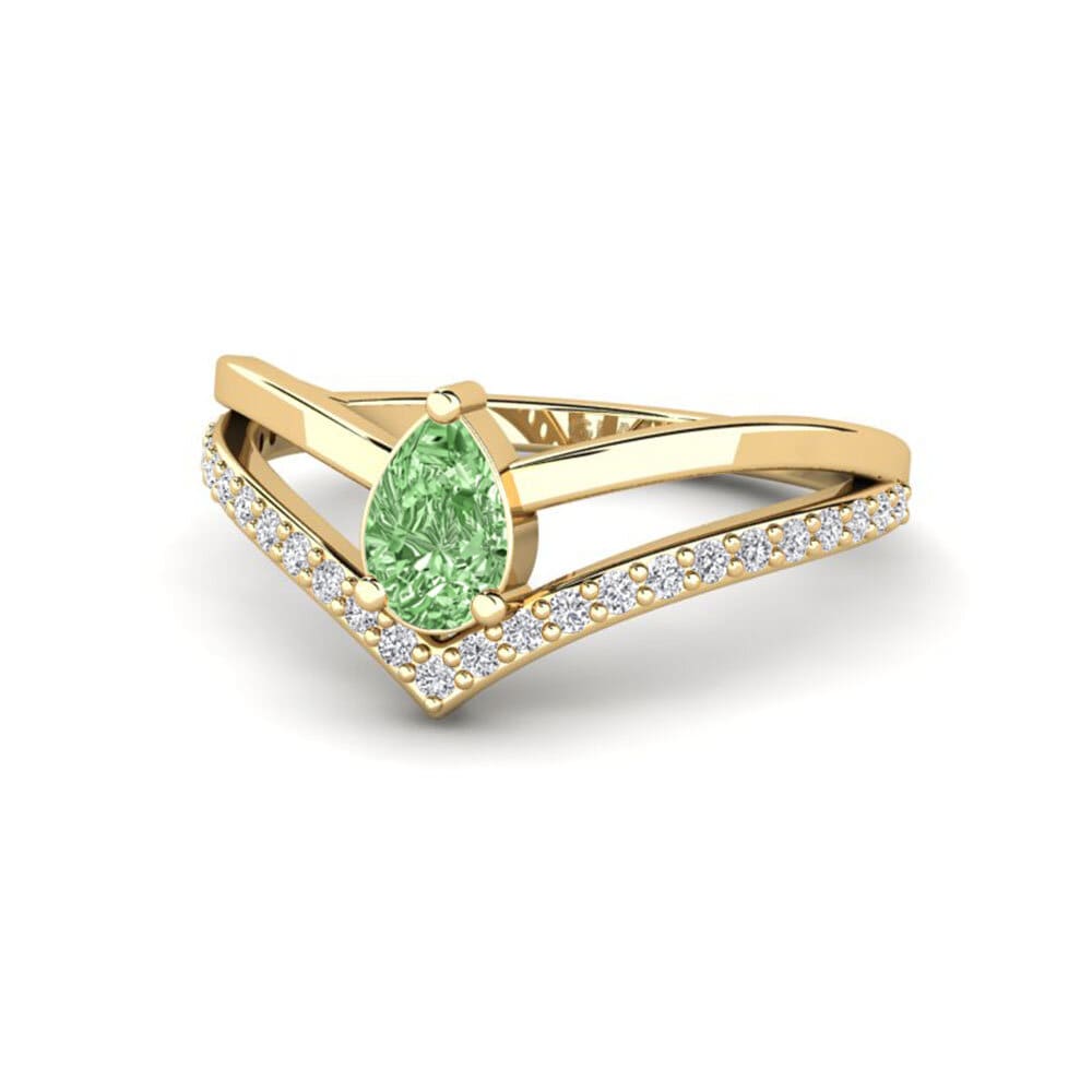Green Diamond Ring Villaharta