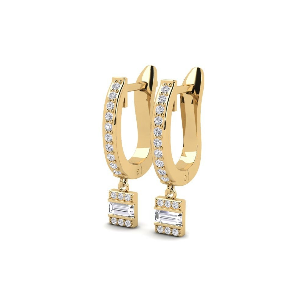 Baguette Women's Earring Bber
