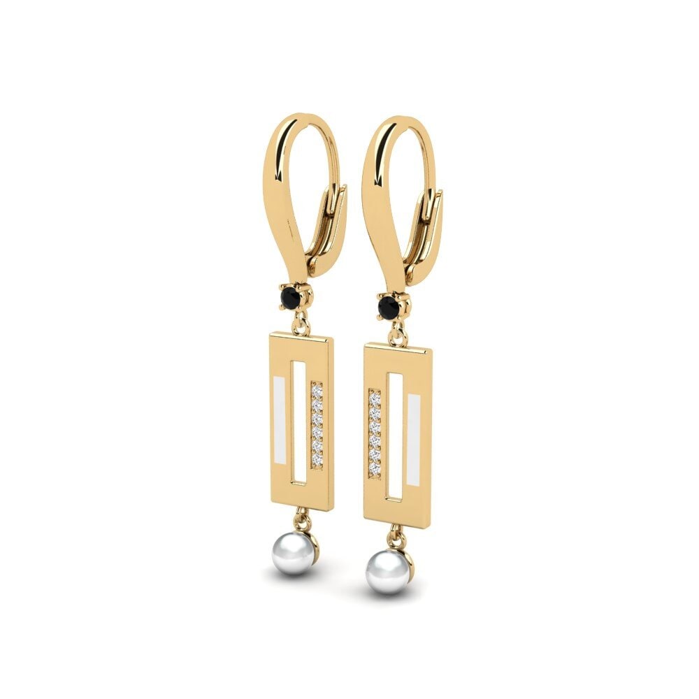 Black Onyx Women's Earring Bistr