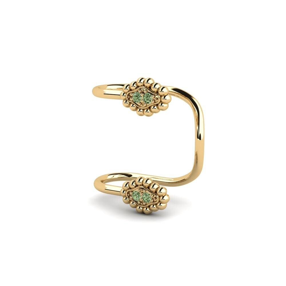 Green Diamond Women's Earring Bronte