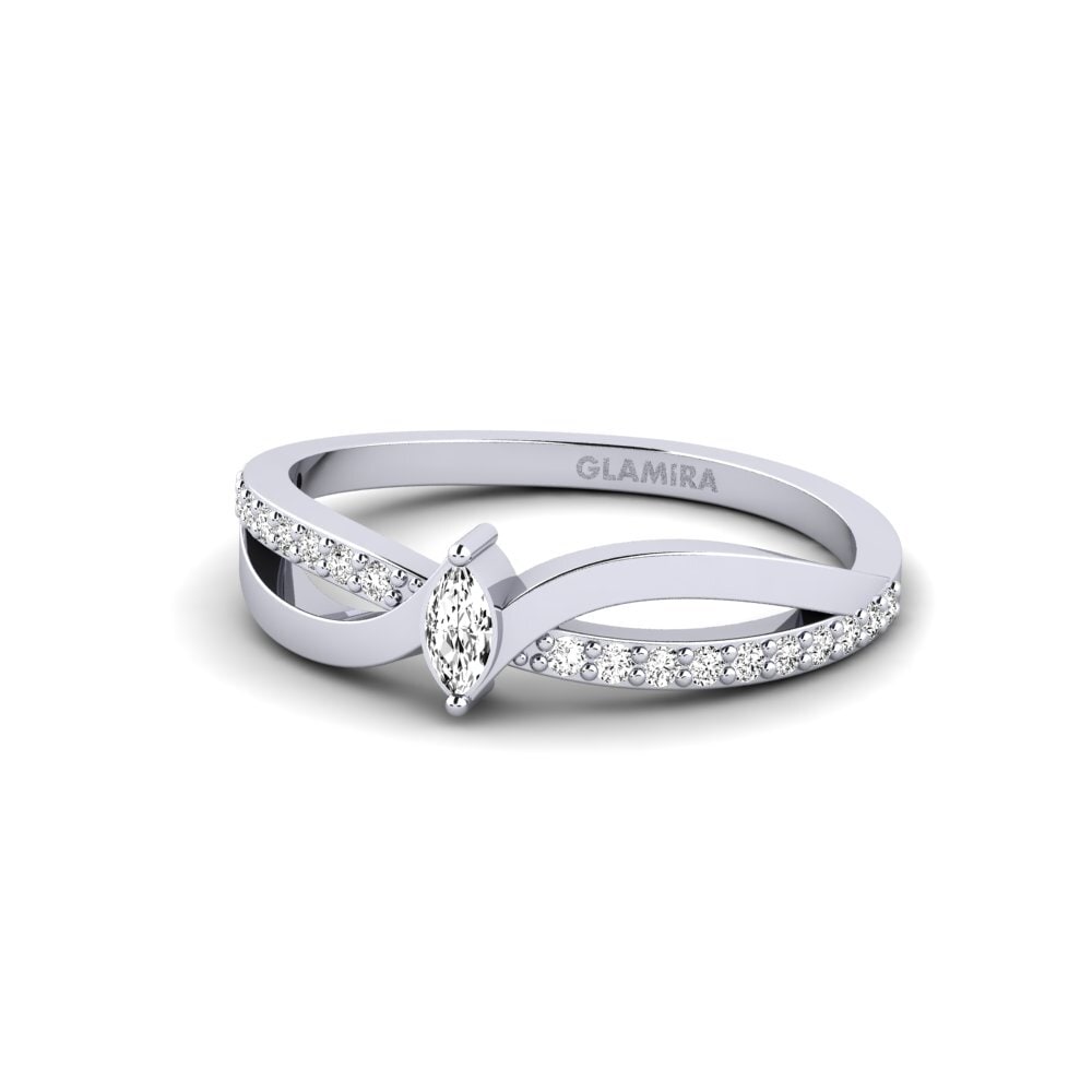 Moissanite Anel Htenies