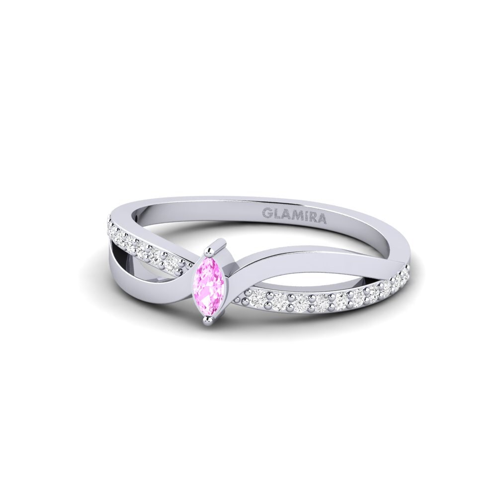 Pink Sapphire Ring Htenies