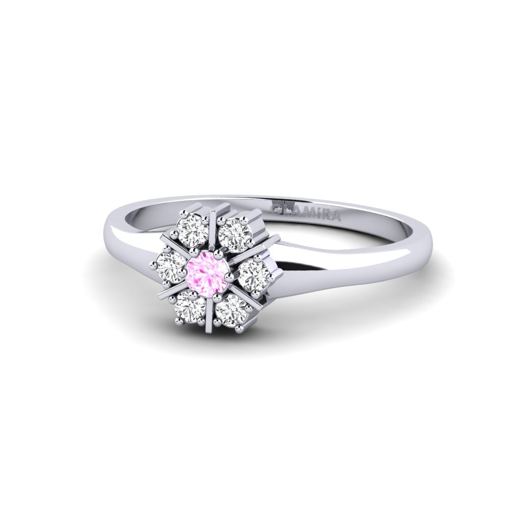 Pink Sapphire Ring Injureed