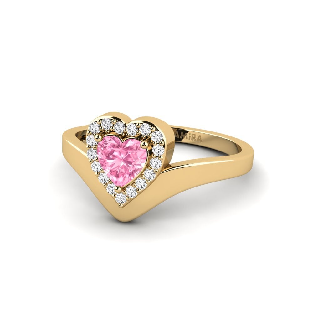 Pink Sapphire Ring Institution