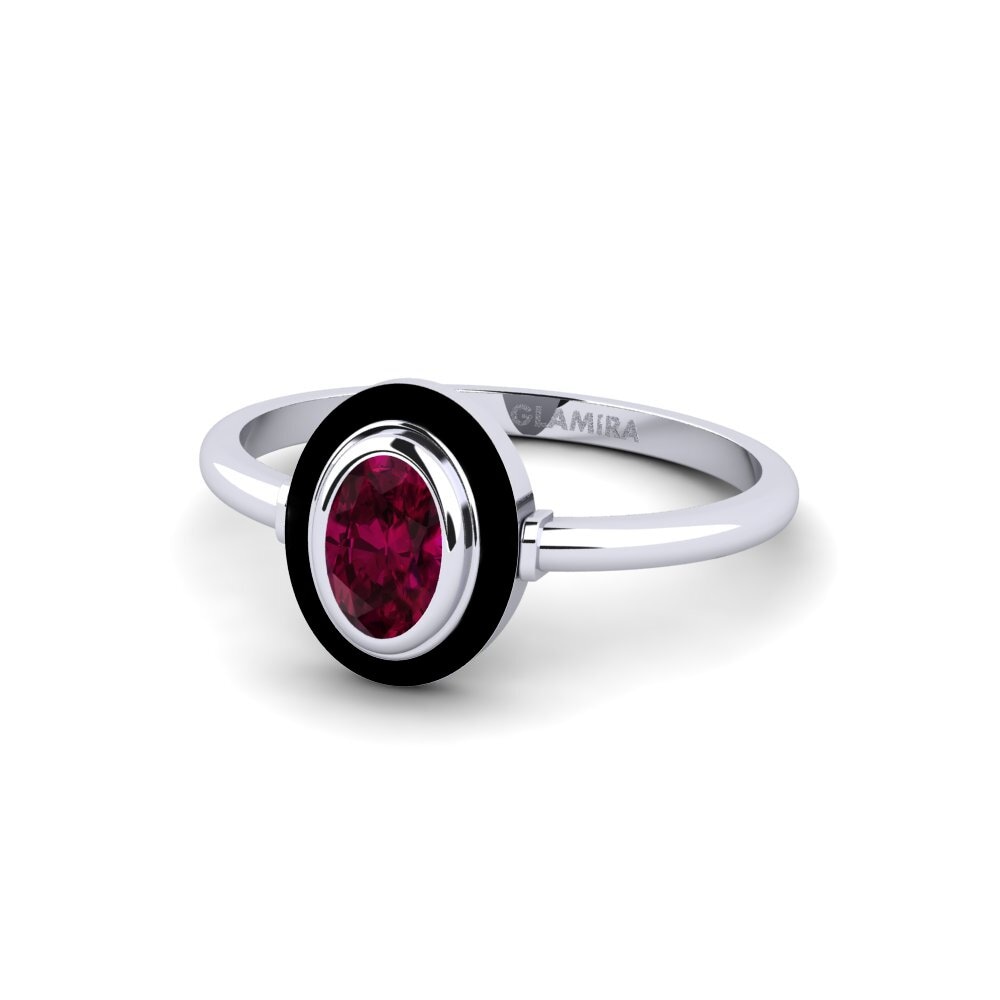 Rhodolit-Granat Ring Investor