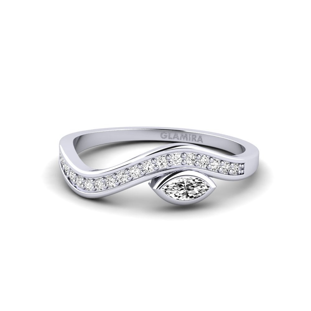 Moissanite Anel Irrelevant