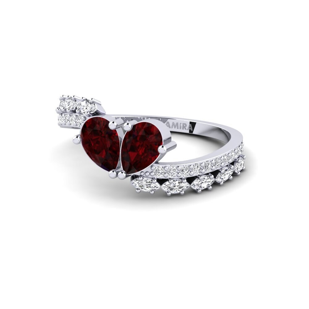 Garnet Ring Kalogiros