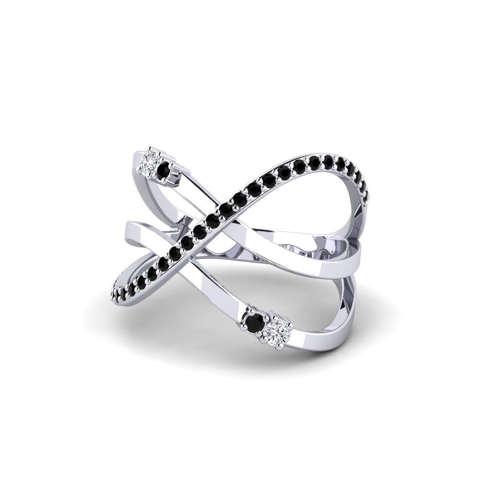 Zafiro negro Anillo Kalolimnos