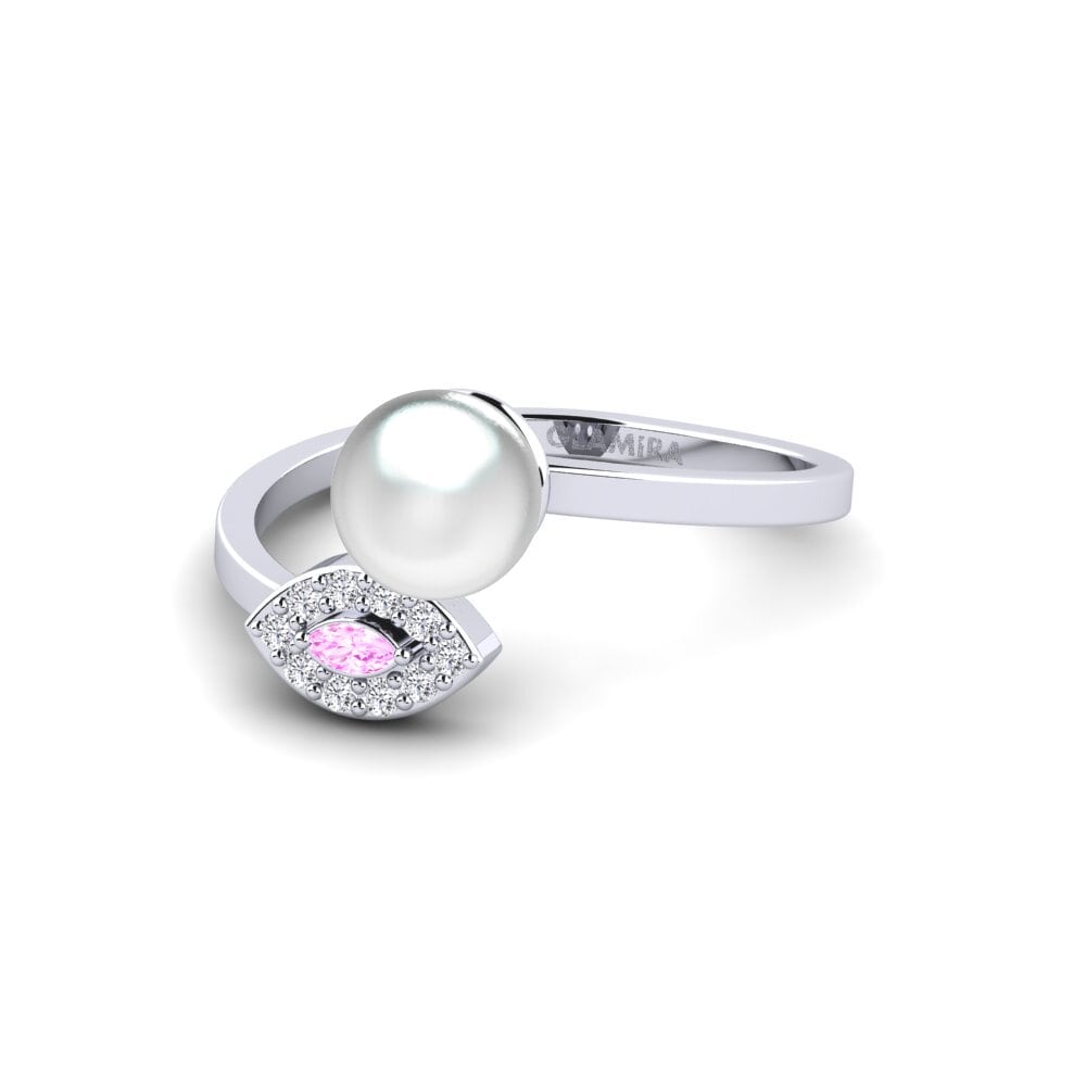Zafiro Rosado Anillo Kier