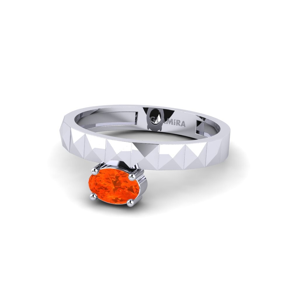 Fire-Opal Engagement Ring Maintain