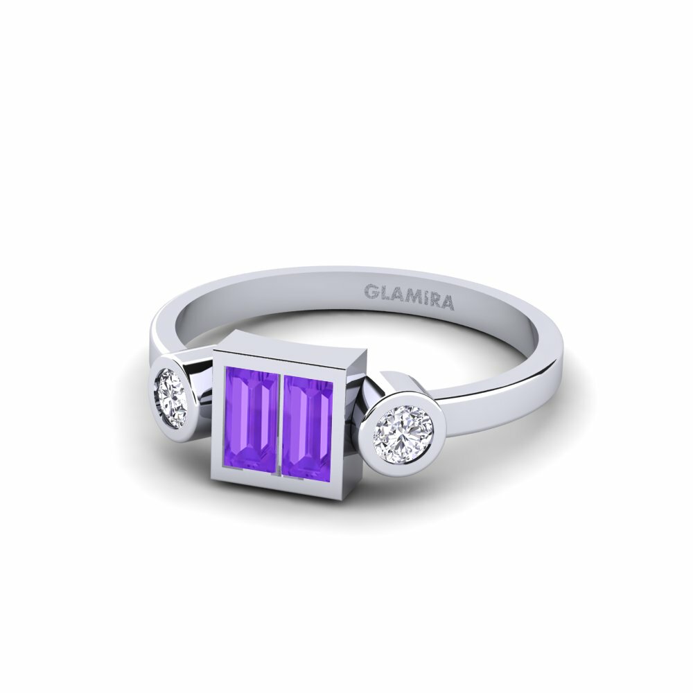 Améthyste Bague Terque