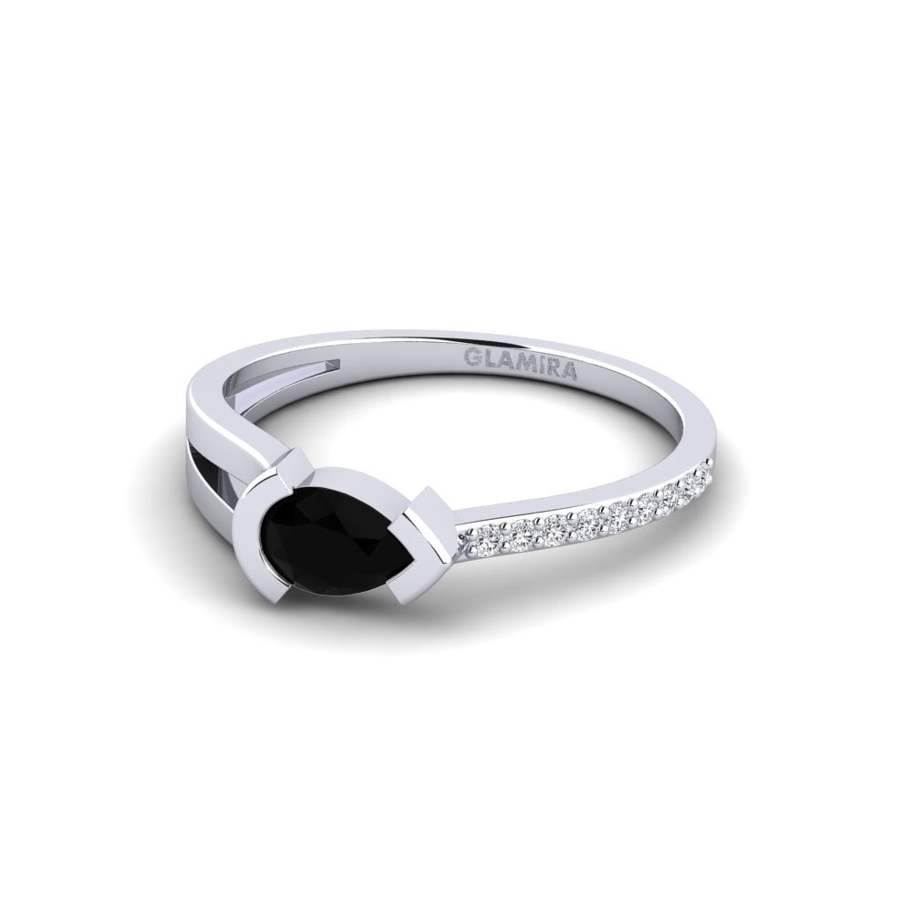 Schwarzer Diamant Ring Pehme