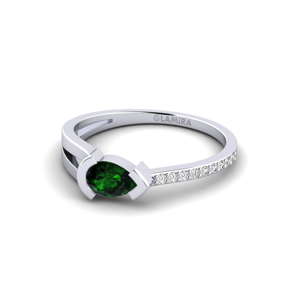 Green Tourmaline Ring Pehme