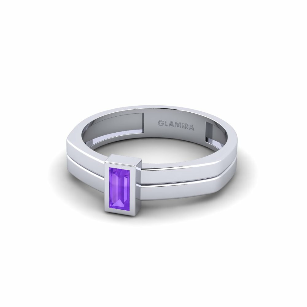 Améthyste Bague de fiançailles Previously