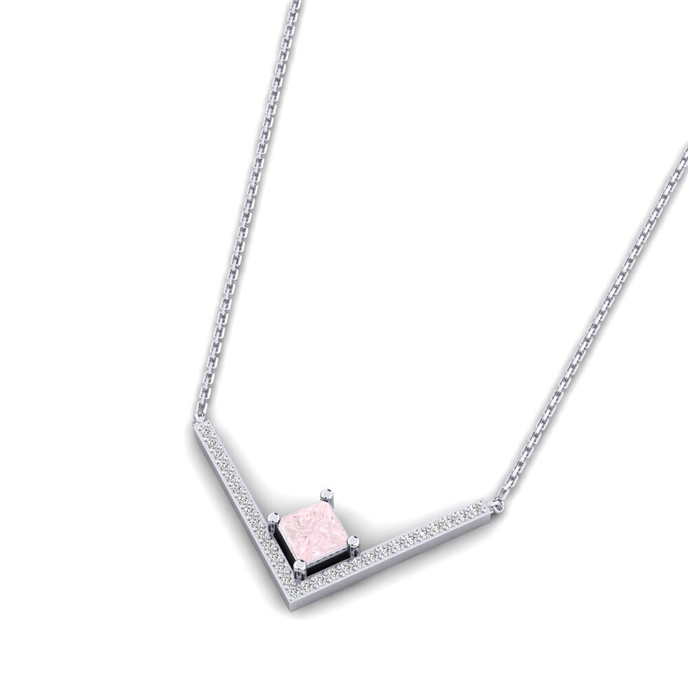Rose Quartz Women's Necklace Purchaser