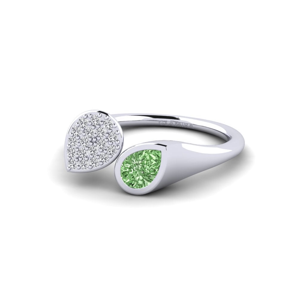 Diamante Verde Anel Reassign