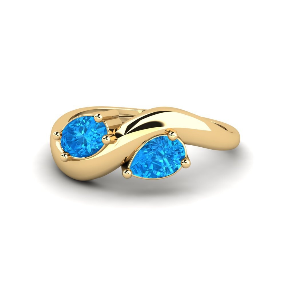 Blue Topaz Ring Recommence