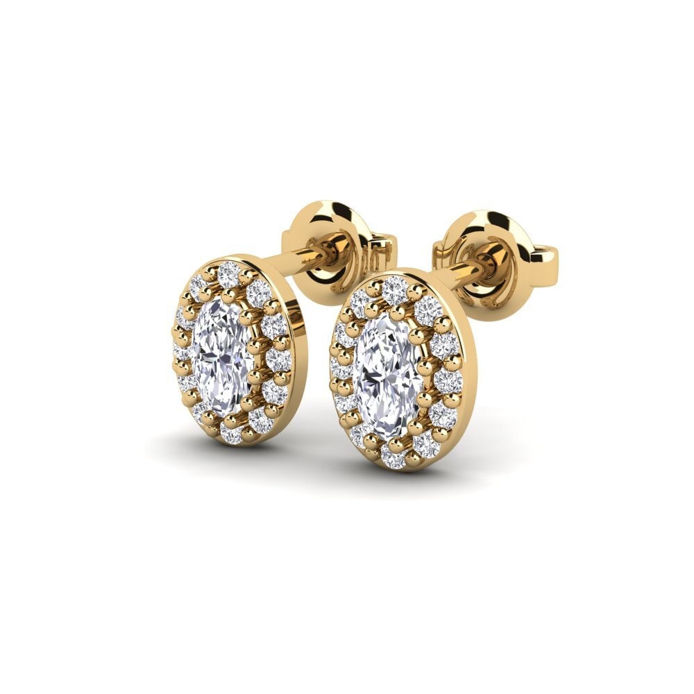 14ct Yellow Gold Women's Earring Regulator