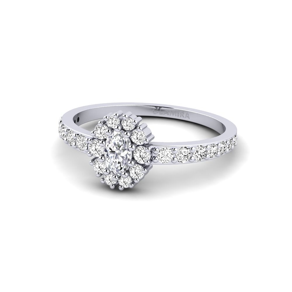 Moissanite Engagement Ring Rhineia