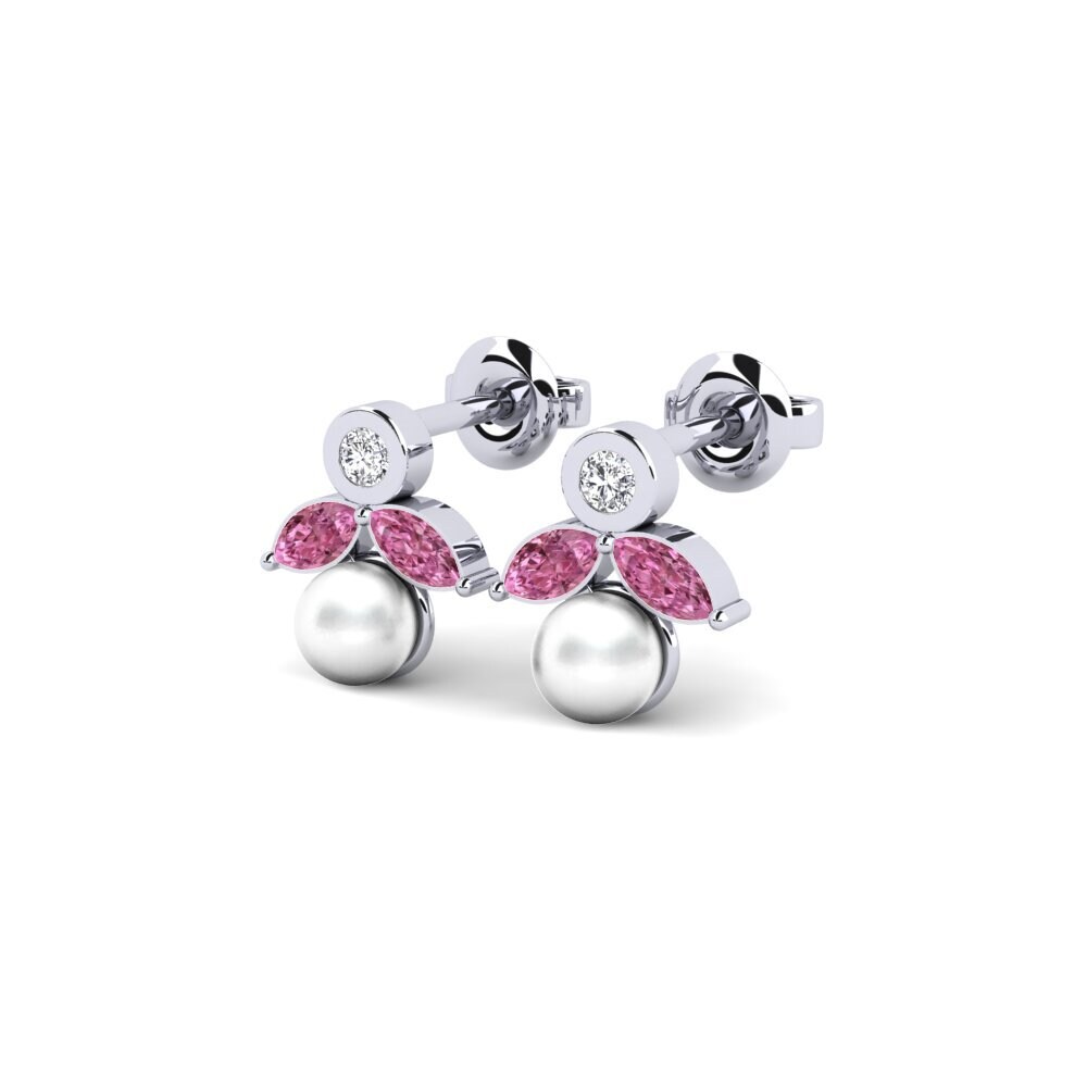 Rhodolite Garnet Women's Earring Salteras
