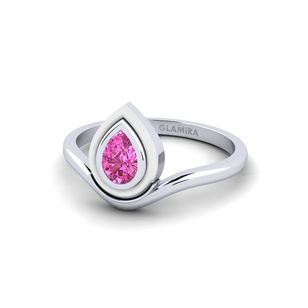 Topacio Rosa Anillo Serifesta