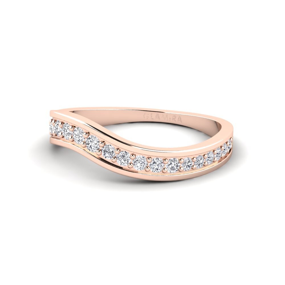 14ct Rose Gold Ring Syros