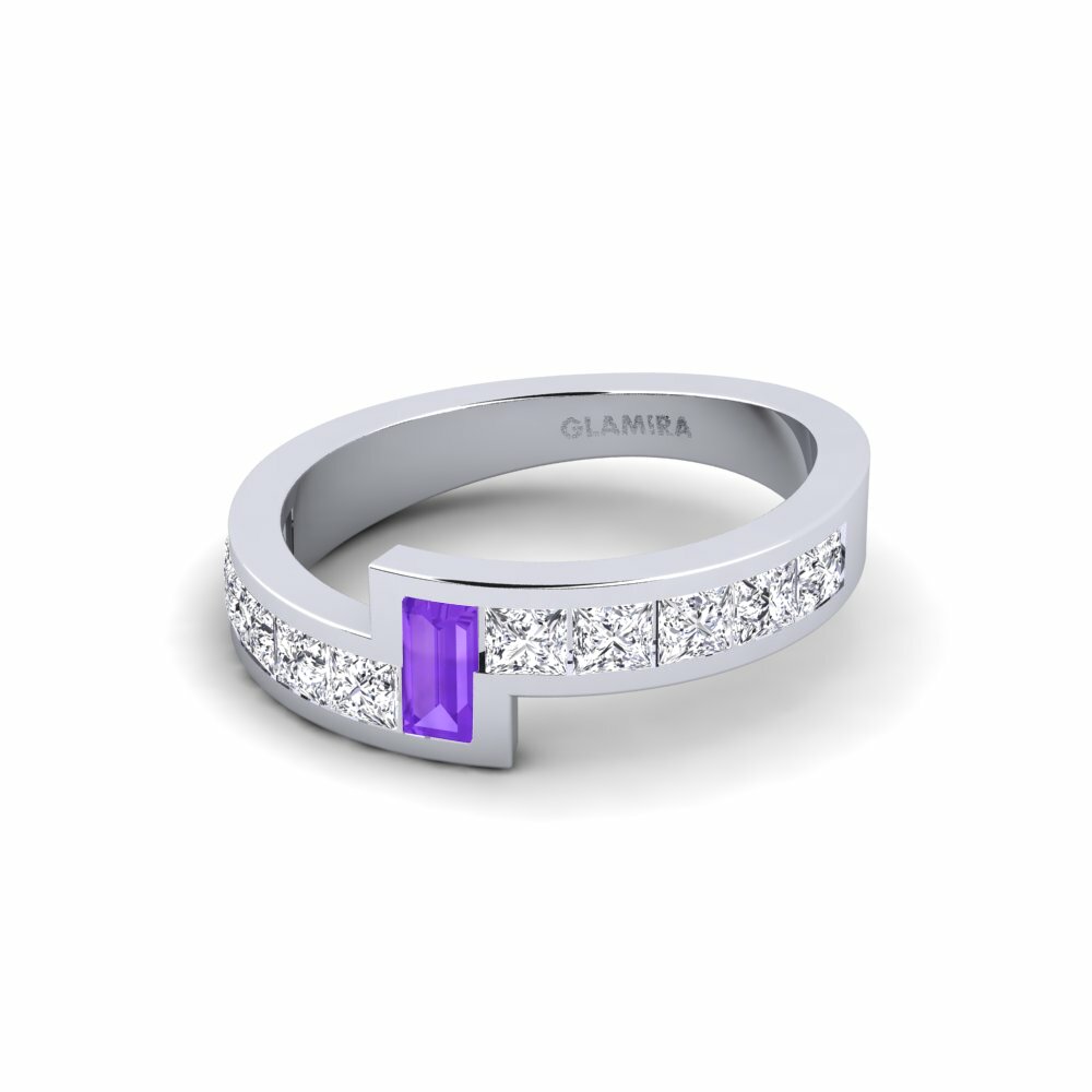 Améthyste Bague de fiançailles Tull