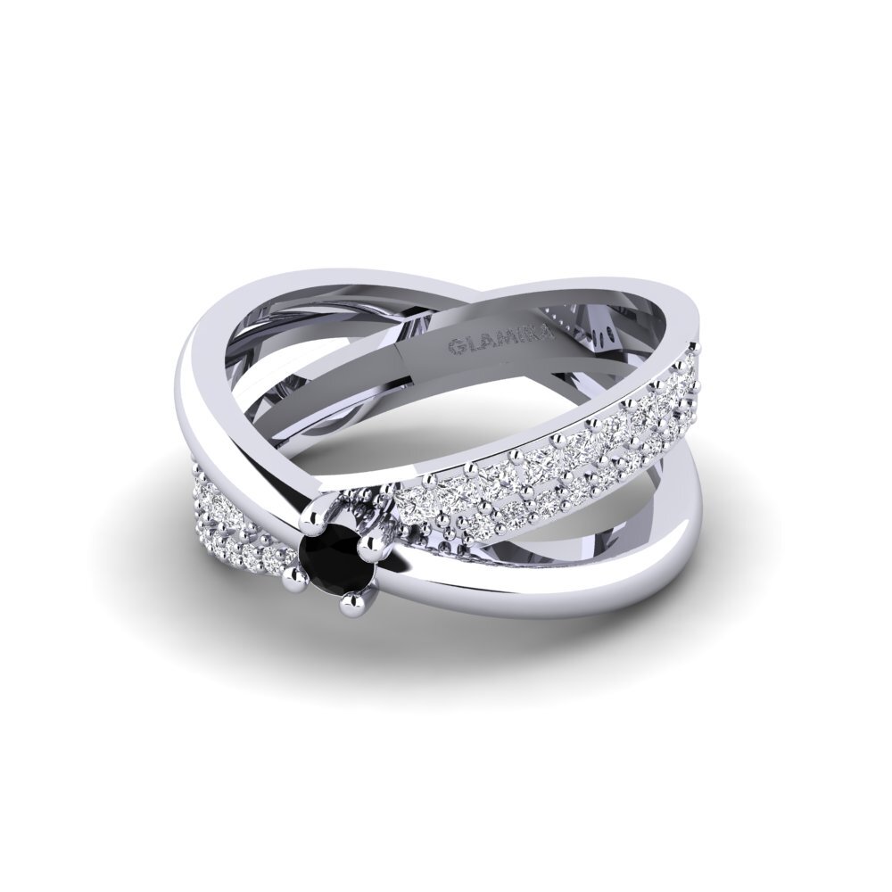 Zafiro negro Anillo Underlying