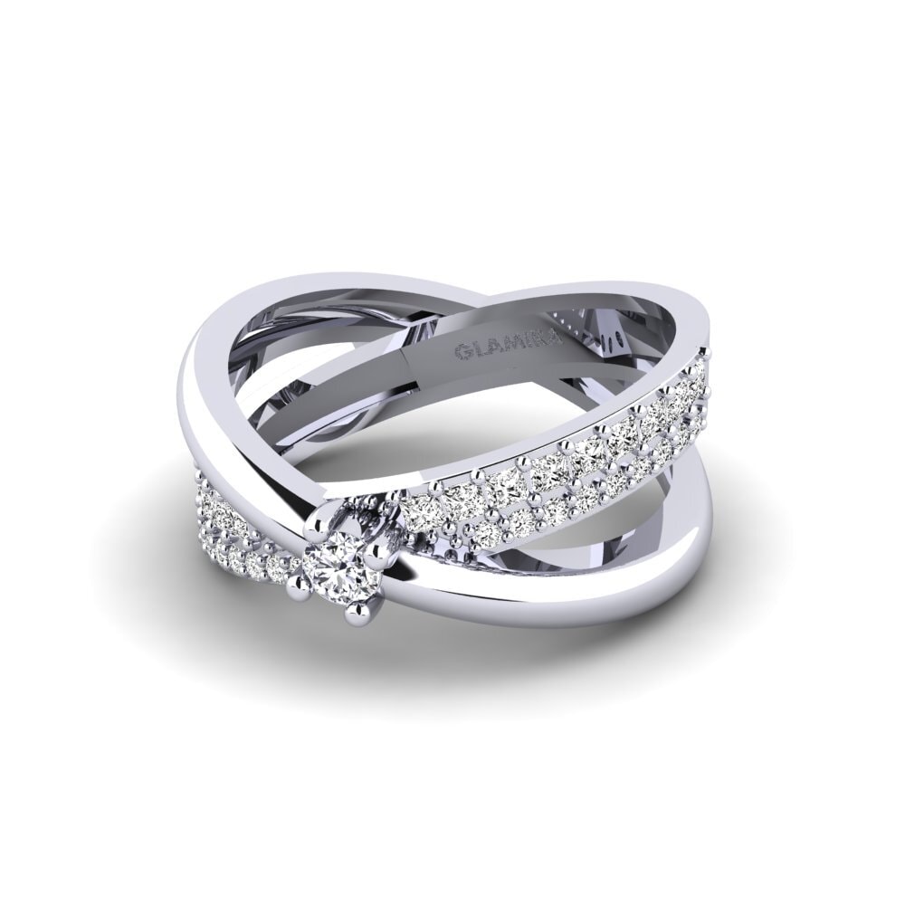 Moissanite Anel Underlying