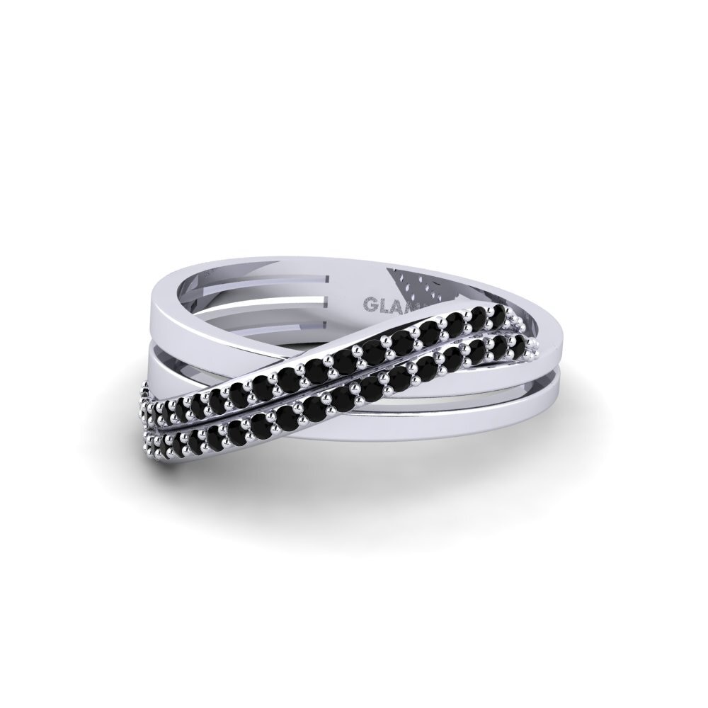 Zafiro negro Anillo Utilize