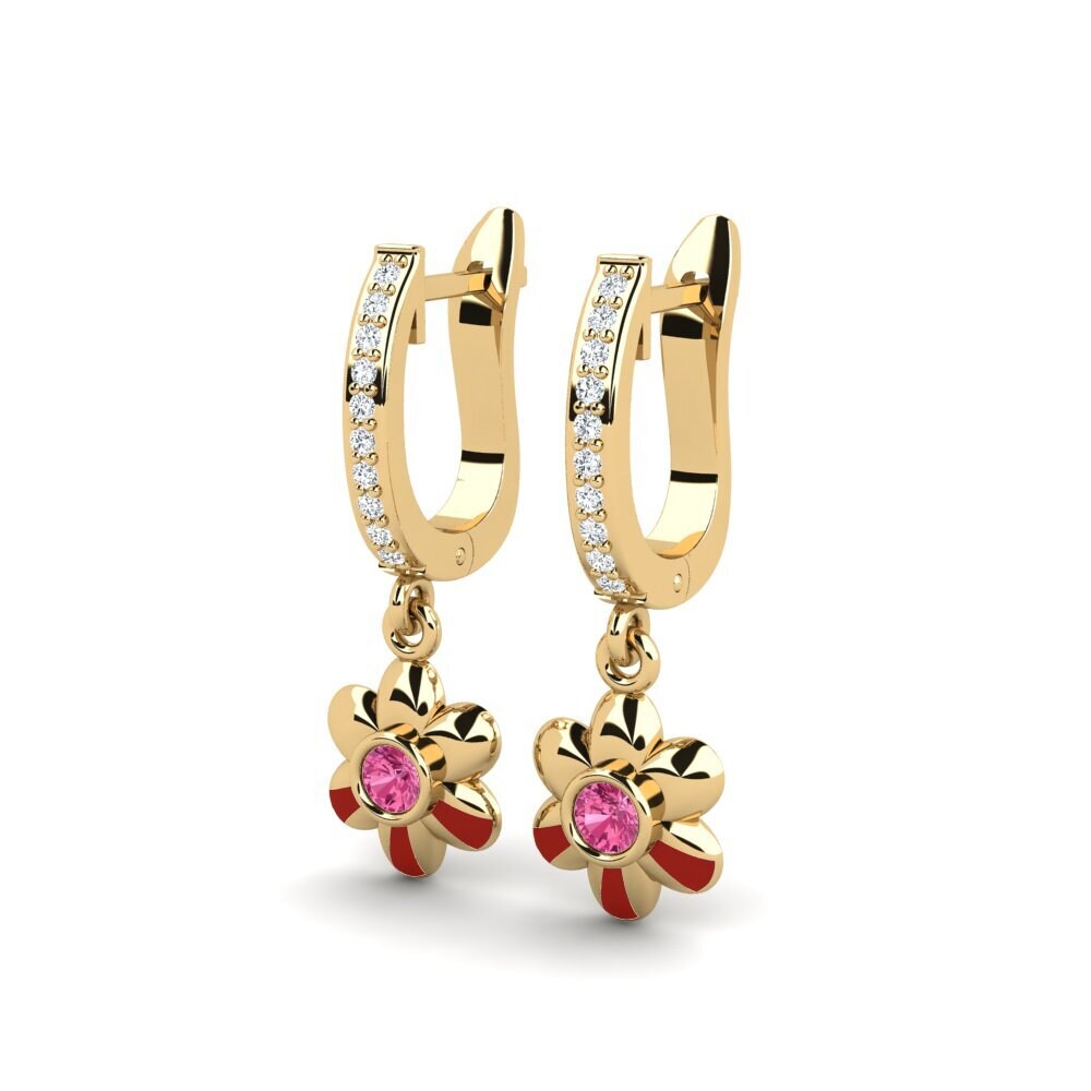 Pink Tourmaline Women's Earring Atrata